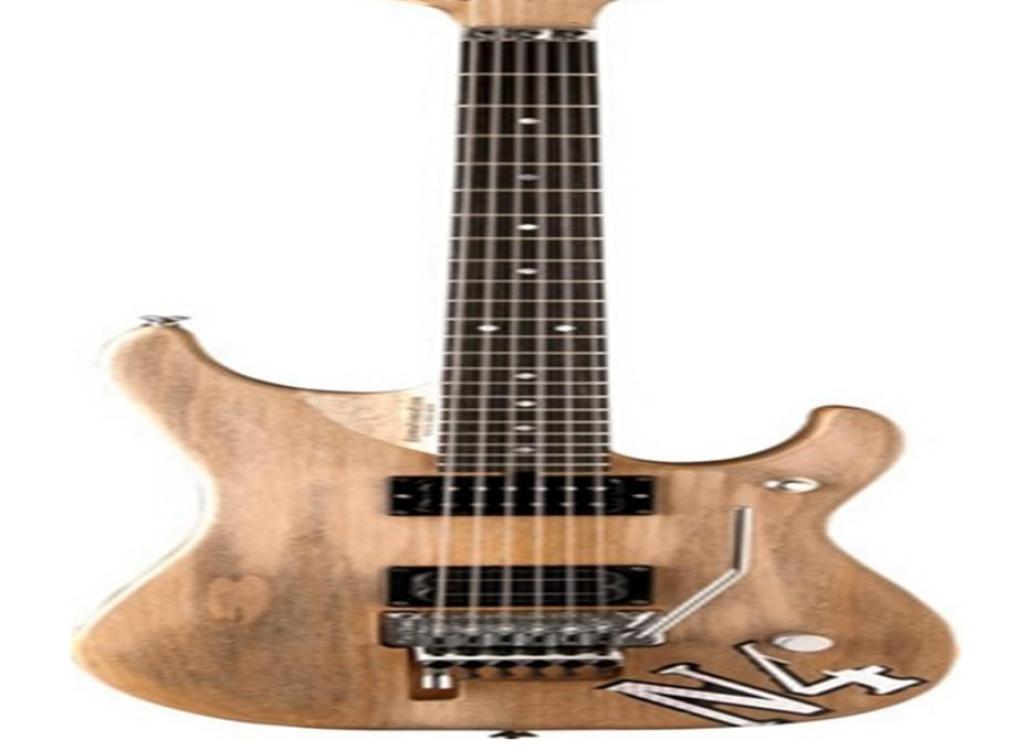 

Natural N4 Electric Guitar Ash Body Maple Neck Floyd Rose Tremolo Tailpiece Abalone Dot Inlays Chrome Hardware5355972