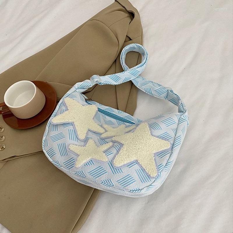 

Evening Bags Women Canvas Crossbody Bag Large Capacity Casual Shoulder Retro Simple Totes Female Designer Brand Handbag And Purses 2023, Blue