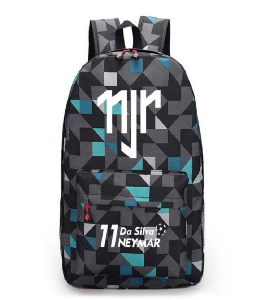 

Neymar JR Canvas Backpack Men Women Backpacks Travel Bag Boy Girl School Bag For Teenagers Foot Ball RuckSack Mochila Escolar5055894, Black
