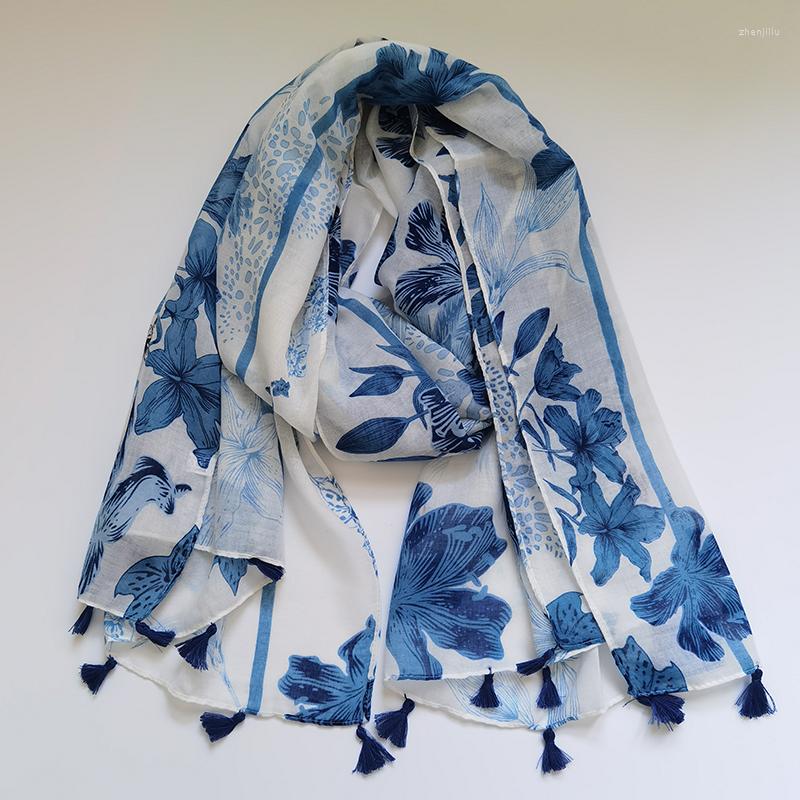 

Scarves Style Women's Scarf Polyester Printed Spring Summer Shawl