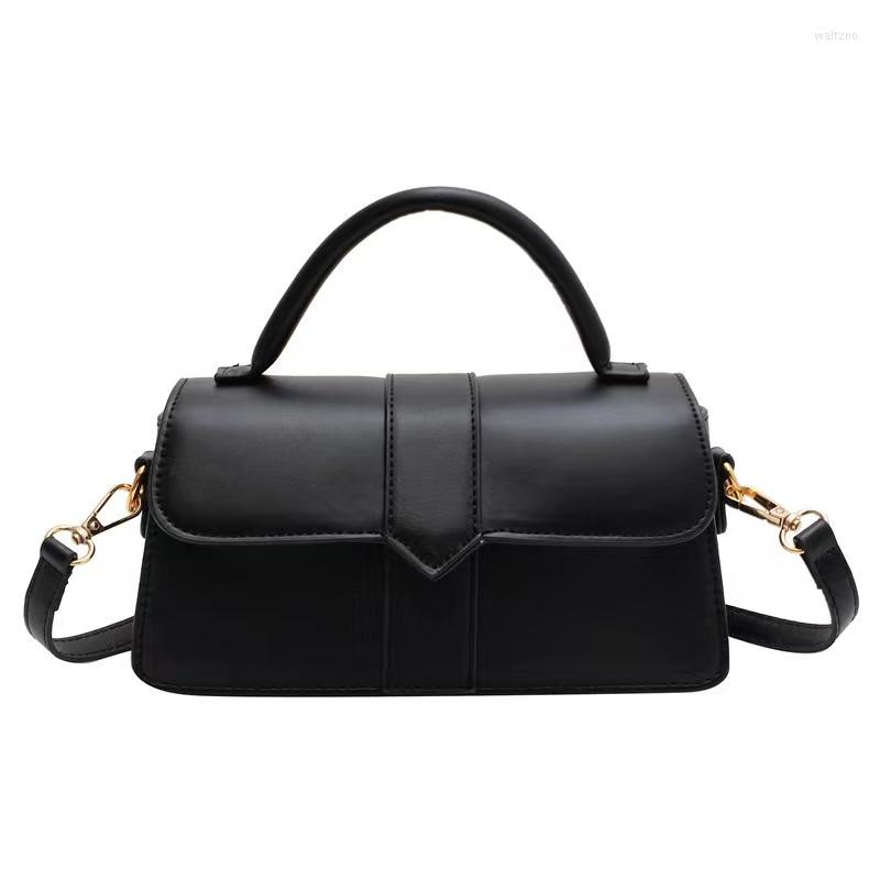 

Evening Bags 2023 For Women Shoulder Bag High Quality Casual PU Leather Wallet Solid Color Fashion Square Messenger Women's, Beige