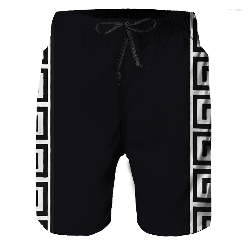 

Men's Shorts Summer Fashion Men Casual Baroque Style 3d Print Pants Running Sportwear Boys Breathable Streetwear Clothing, Hhp