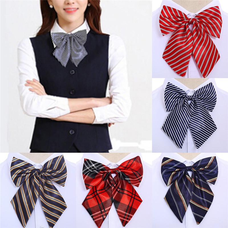 

Neck Ties Women Bowties Vintage Striped Bow Silk Tie Butterfly Gravata Borboleta Cravat Wedding
