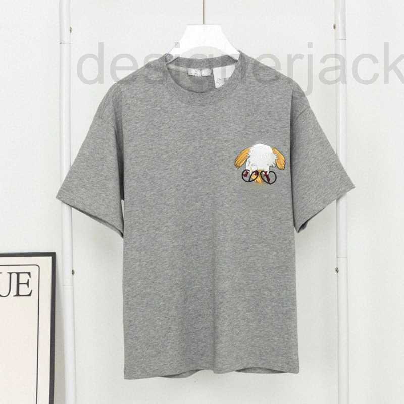 

Men' T-Shirts Designer Fashion sweatshirts men women t shirt animal embroidery short sleeve shirts mens tshirts crew neck tee pullover tshirt loose sweater IRXX, White