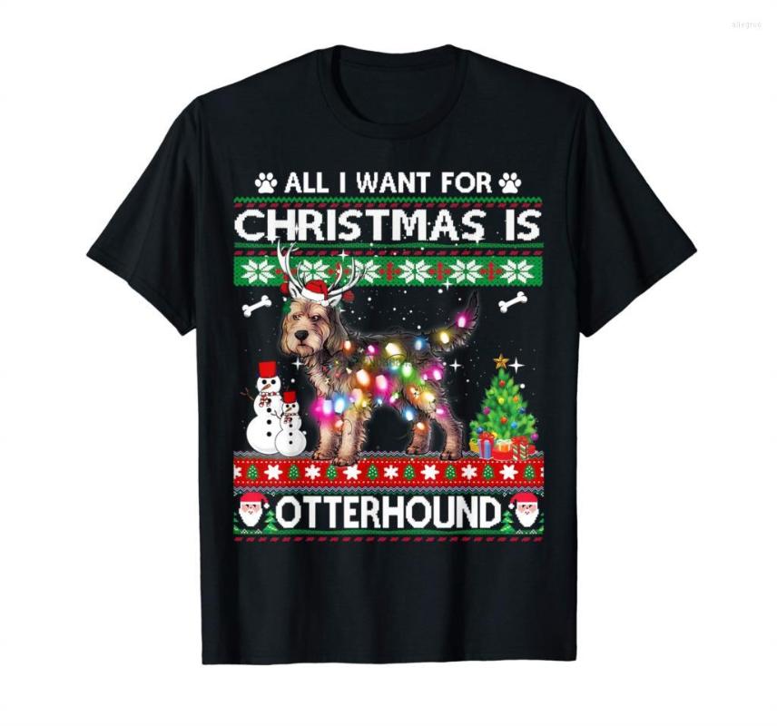 

Men' T Shirts All I Want For Christmas Is Otterhound Dog Xmas Tshirt-Men' T-Shirt-Black, Men-darkpurple