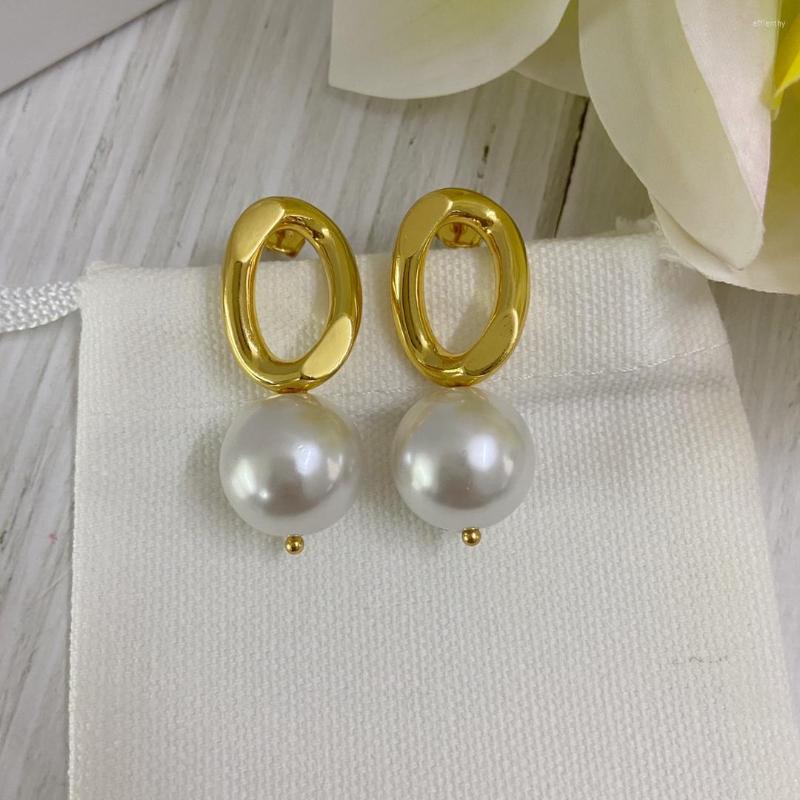 

Dangle Earrings European And American Irregular Pearl