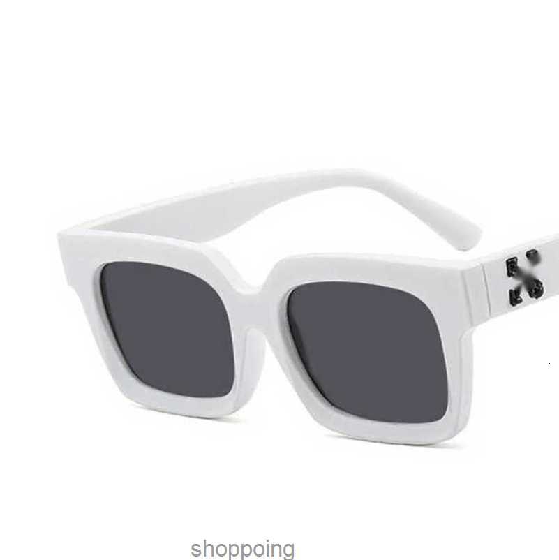 

Fashion Offs Frames Sunglasses Brand Men Women Sunglass Arrow x Black Frame Eyewear Trend Square Sunglasse Sports Travel Sun Glasses Amb9
