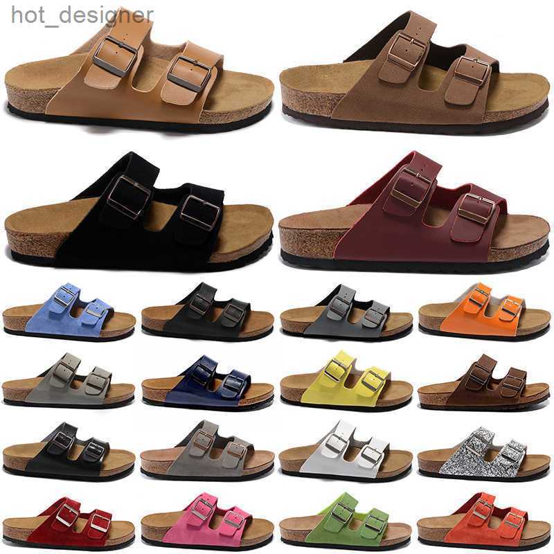 

Sandals Arizona Birkenstock Slides birks stock Men Women Slippers Birko-Flor Nubuck Leather Suede Clogs Mocha Beach Shoes Outdoor Slider Platform Sandal