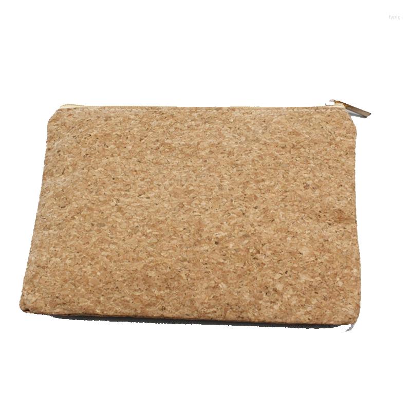 

Cosmetic Bags 3pcs Cork Khaki Large Capacity Protable Wash Bag For Women
