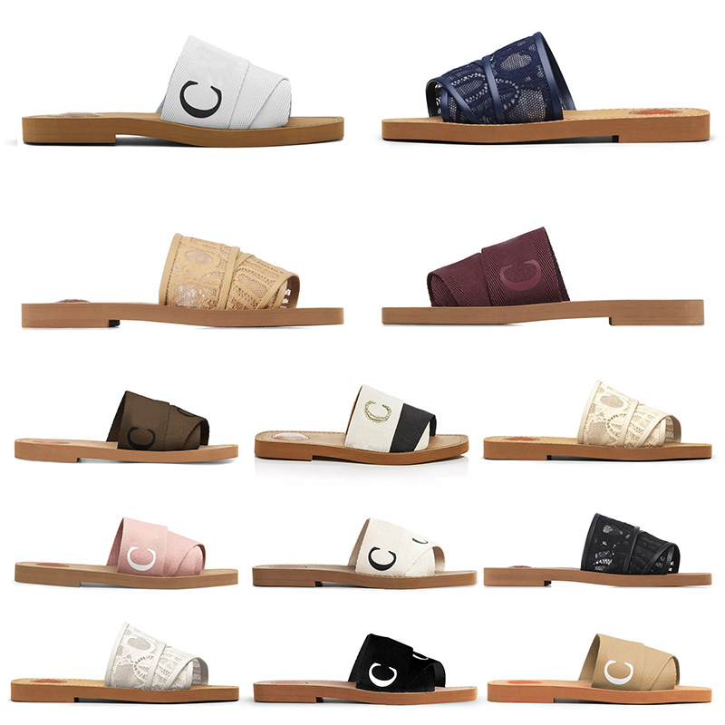 

Ch slippers luxury woody sandals famous designer women free shipping dhgate platform summer Beach Casual slipper Indoor pink flat flip flops sliders shoes euro 42, A31 35-42