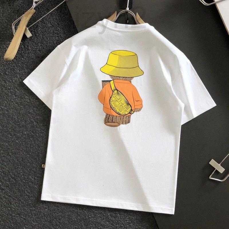 

Men's T-Shirts designer Plus size mens t shirt alphabet bear print graphic tee cotton T men women crew neck short sleeve top oversize t-shirt QA56, No.11