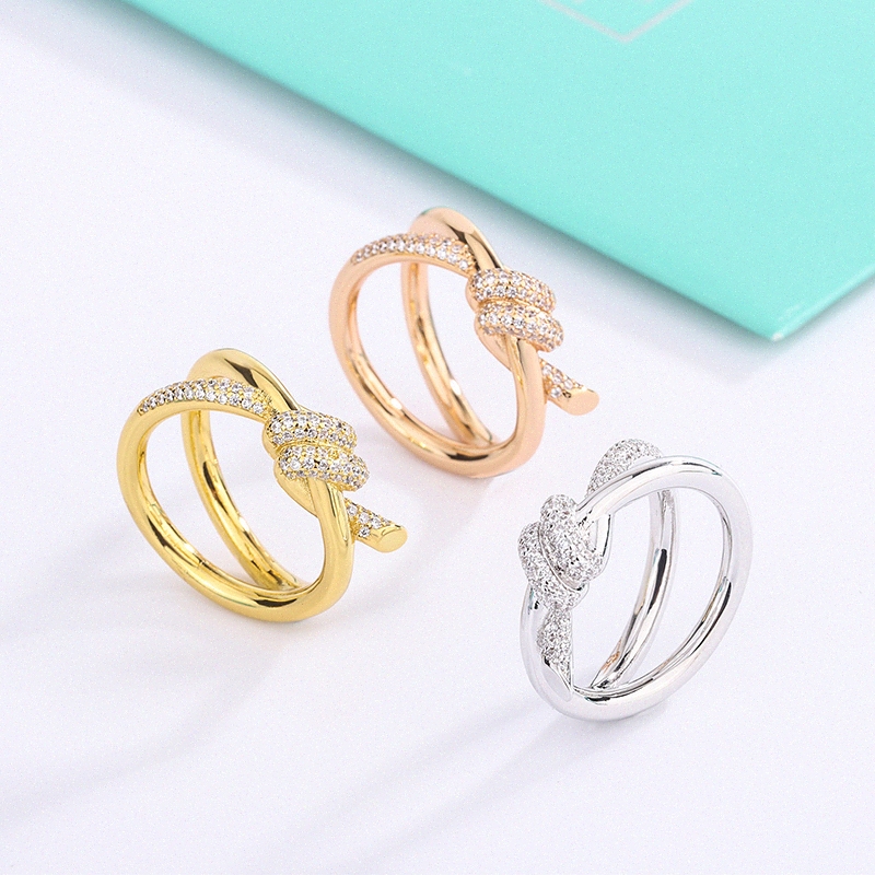 

designer rings diamond luxury ring H fashion rings for rose wedding wholesale Q8ok#