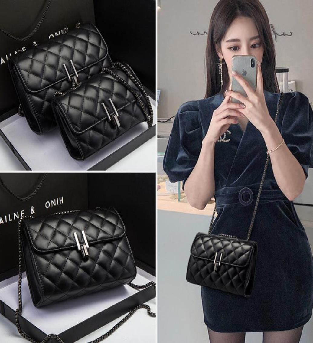 

HBP Newset Women Bags Lattice Patterns Chain Satchel Shoulder Bag Handbags Lady Tote Crossbody Messenger Purse Black1146478, Black