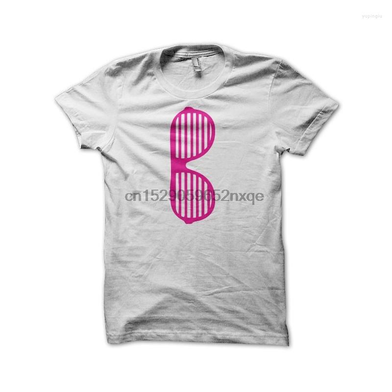 

Men' T Shirts Men Shirt White Striped Glasses Geek Fashion Tshirts Women T-Shirt, Men-darkpurple