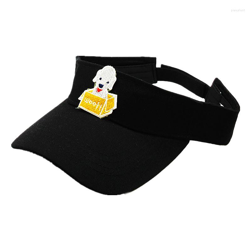 

Ball Caps 2023 Cotton Stray Dog Animals Embroidery Visors Baseball Cap Adjustable Snapback For Men And Women 166, White