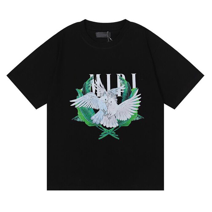 

23SS Designer Letter Printed T Shirts Tee Sweatshirt Fashion High Street Short Sleeves Summer Casual T-Shirt Breathable Men Women Crew Neck Tees Dresses fo Wome 111, Black