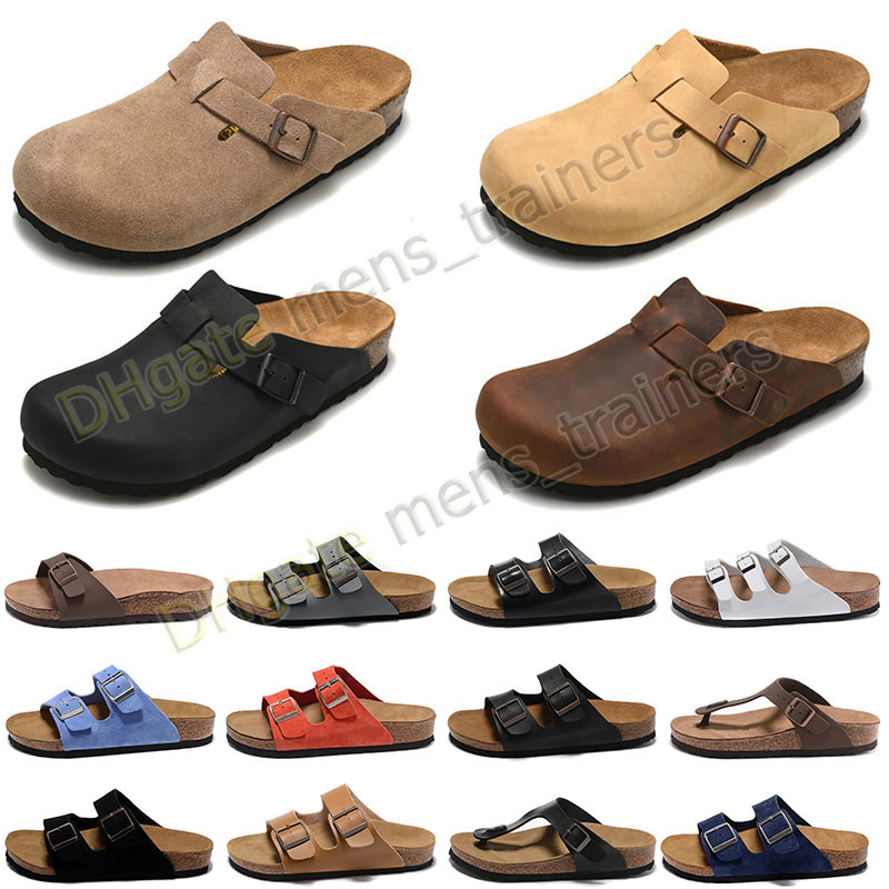 

birkens designer buckle stock boston clogs sandals slippers famous women mens slides summer cork fashion flat luxury slide sandal beach shoes 36-45, 33