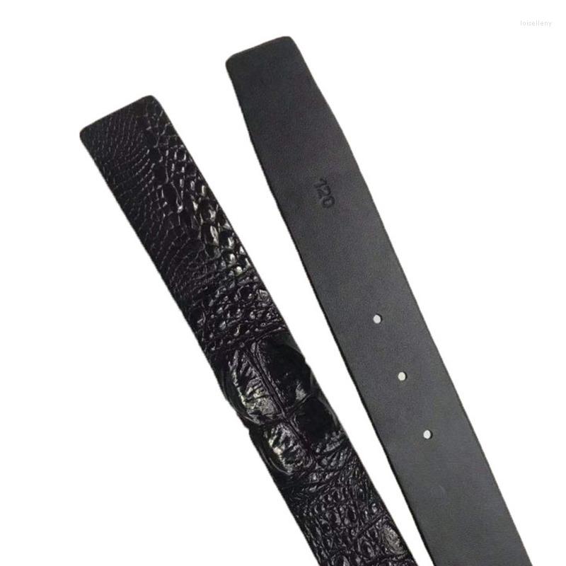 

Belts Genuine Leather Men Versatile Leisure Belt Fashion Trend Classics Business High Quality Woman Casual Luxury Cosy Girth, Black