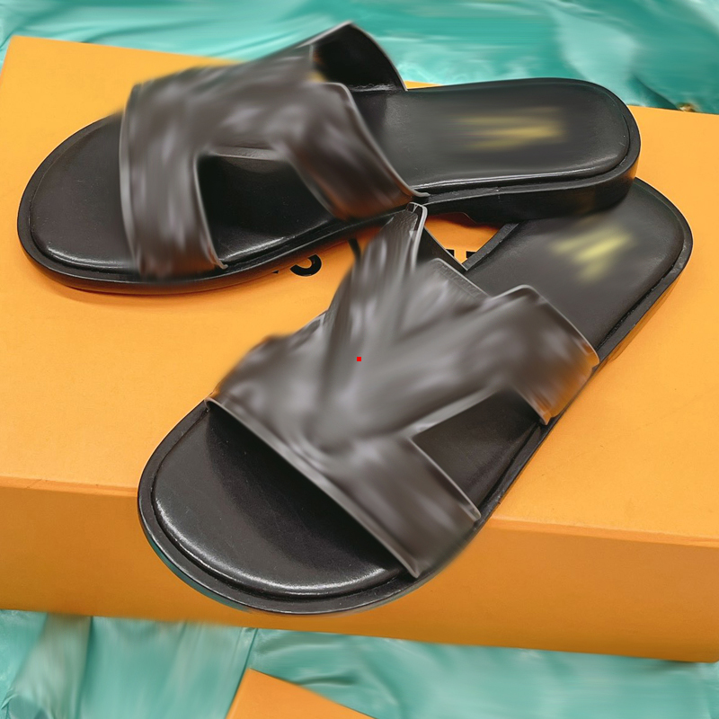 

2023 Fashion all colors slides slippers shoes running casual outdoor sneaker good perfect leather ladies sandals size us 4.5-8.5 -216, Picture color