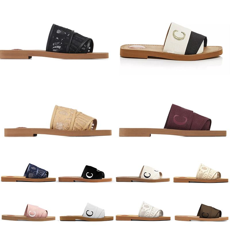 

dhgate luxury sandals famous designer women woody slides Ch slippers summer Beach Black white pink men Top Fashion platform Hotel flat flip flops shoes euro 35-42, A34 35-42