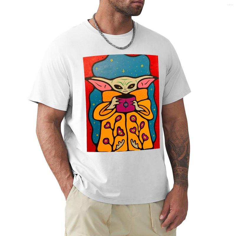 

Men's Polos Yodenhs In The Morning T-Shirt Blank T Shirts Man Clothes Plain White Men, Navy