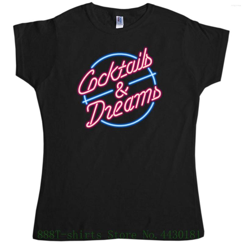 

Men's T Shirts Women's Tee Womens Shirt - Cocktails And Dreams Logo Originals Tees High Quality O-neck Top, New shirzzz33713