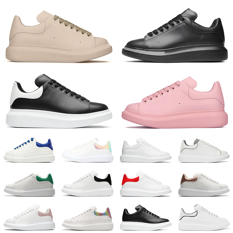 

Designer shoes Womens Leather Lace Up Men Platform Over sized Sneakers White Black Luxury velvet suede Loafers Casual Shoe Chaussures de Espadrilles, D32 36-40