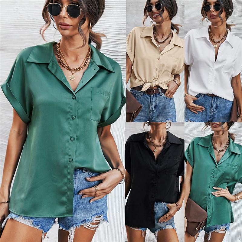 

Women' Blouses Summer Women Shirts OL Sexy Fashion Casual, Beige