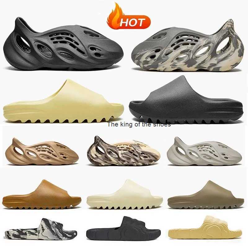 

Sandals Slides Sneakers Slippers Shoes Fashion Trainers Slider Foam Runner Slippers Graffiti Bone White Resin Desert Sand Designer Beach random gift box, #17