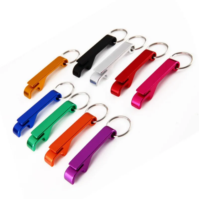 Pocket Key Chain Beer Bottle Opener Claw Bar Small Beverage Keychain Ring Can do logo