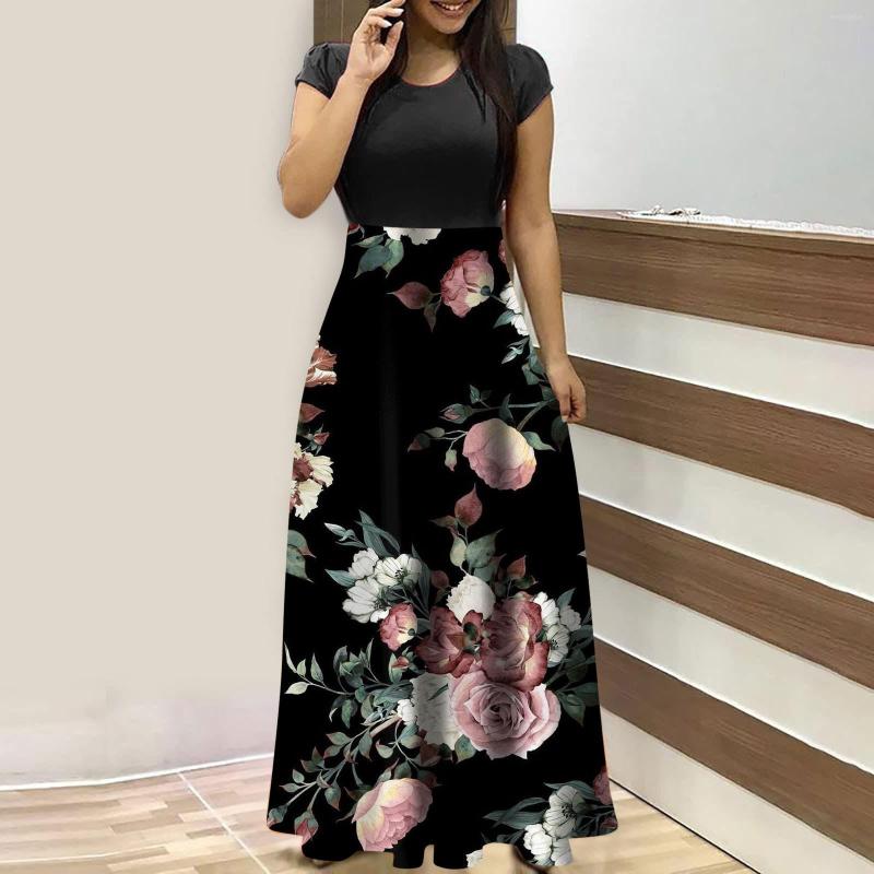 

Casual Dresses Maxi For Women 2023 Women's Summer Sleeveless Smocked Sundress Boho A Line Beach Midi Dress Spring Vestidos, Orange-7