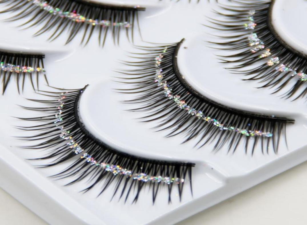 

Natural False Eyelashes Bare Silver Sequins Glitter Makeup False Eyelashes Stage Makeup Bridal Makeup Thick False Eyelashes4464720