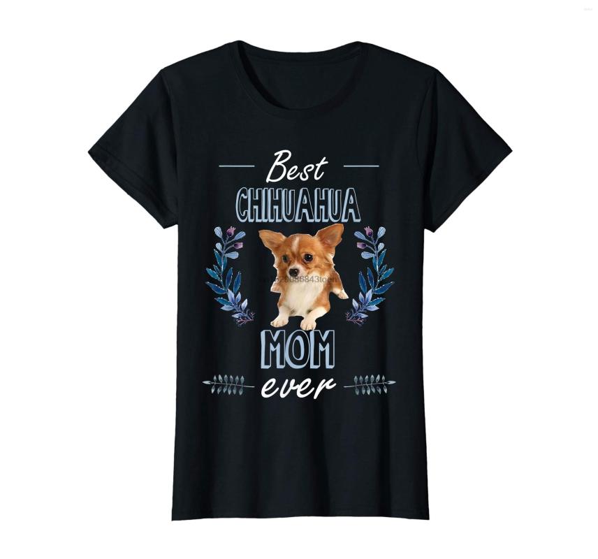 

Men' T Shirts Chihuahua Mom Ever T-shirt Dog Mother' Day Gift-Women' T-Shirt-Black, Men-darkpurple