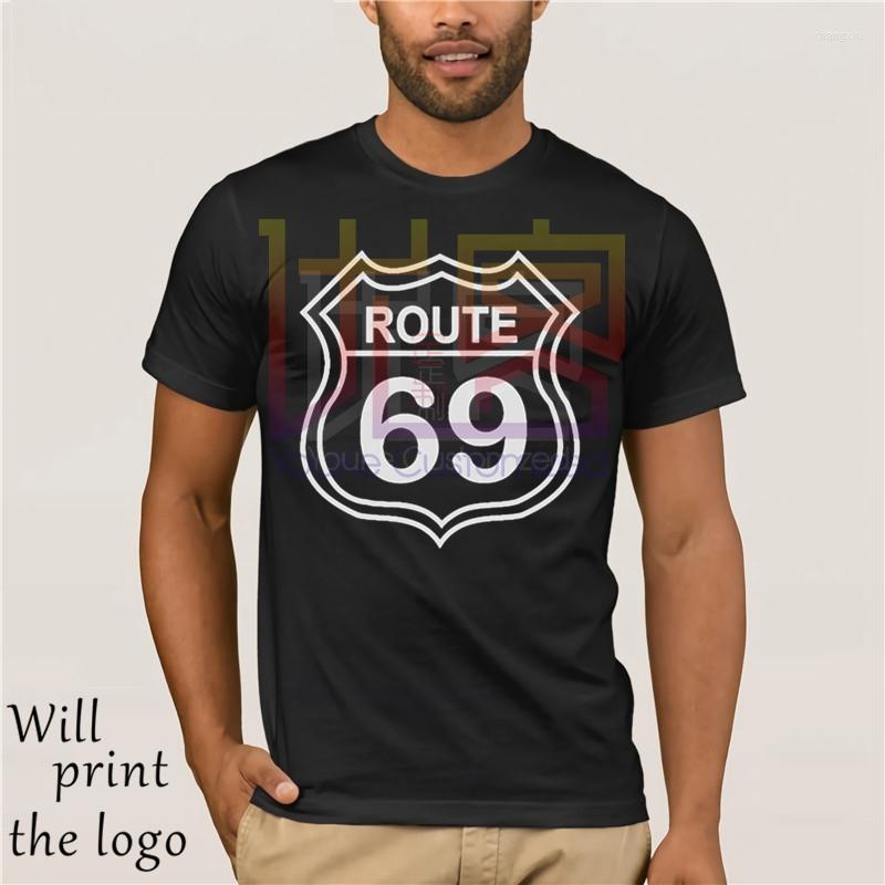 

Men' T Shirts Funny T-shirt Women' Fresh Route 69 Shirt, 11women light grey