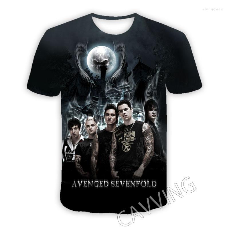 

Men' T Shirts Fashion Women/Men' 3D Print Avenged Sevenfold Rock Casual T-shirts Hip Hop Tshirts Harajuku Styles Tops Clothing T02, 20
