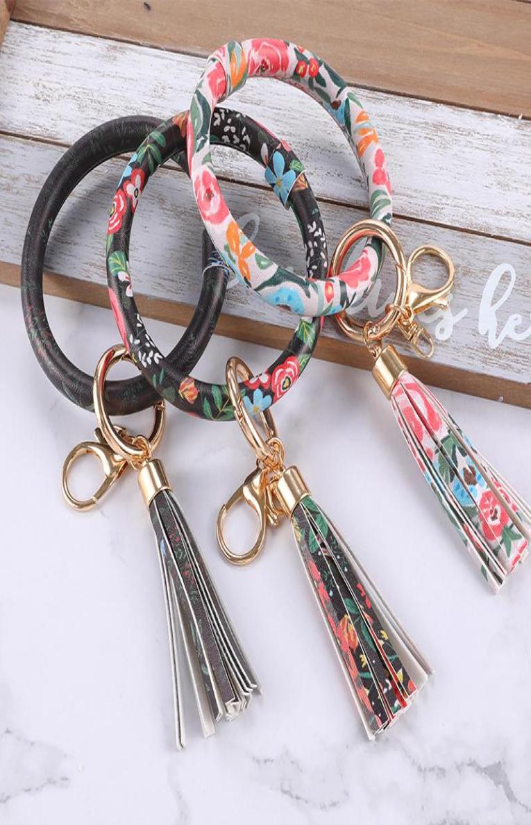 

Makersland Key Chain Big O Circle Wooden Beads Tassel Pendant Keychain Women Wristlet Holder Wrist Strap Bangle Accessories Keycha6255087