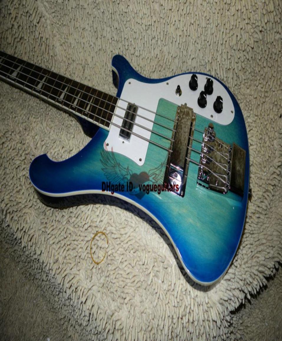 

Blue 4 strings Bass 4003 Electric Bass guitars China guitar New Arrival whole from China 2407738