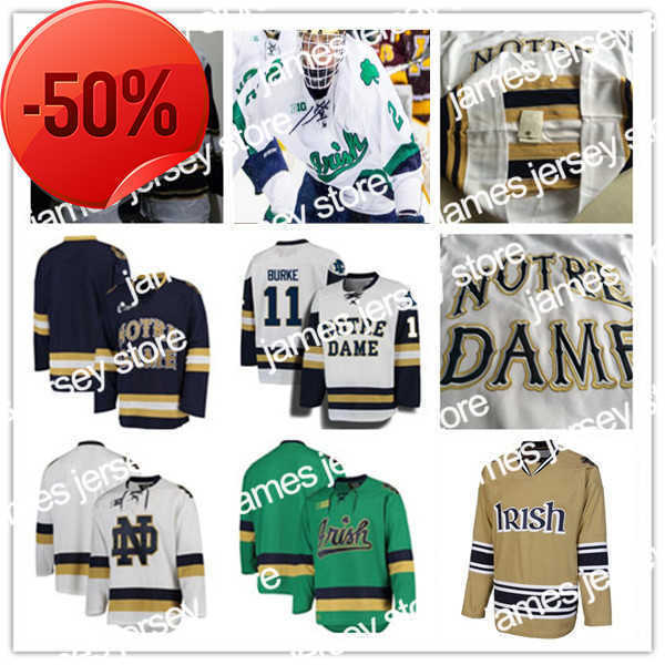 

Jerseys Custom ND College Hockey Jersey Nate Clurman Matt Hellickson Nick Leivermann Spencer Stastney Pierce Crawford Landon Slaggert Ryder Rolston, Men white