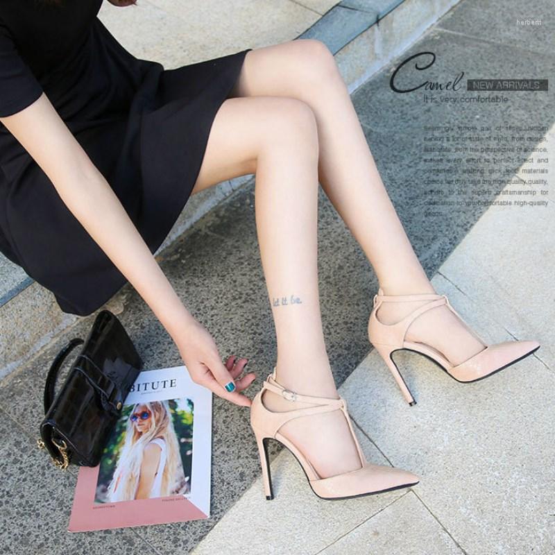 

Sandals Large Size Stiletto Pointed Black High Heel Elegant Sweet Wedding Shoes Banquet Sexy Fashion Womens, Large size sandals