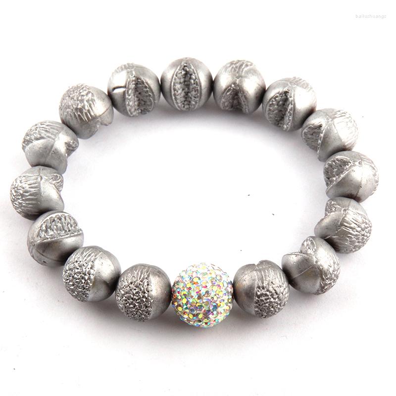 

Strand Beautiful Energy Bracelets Fashion Opening Stones AB Handmake Paved Ball Bracelet
