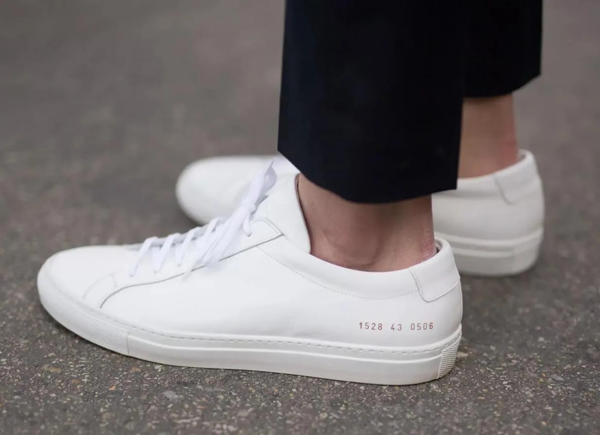 

Luxury brand men casual shoes PROJECTS Low suede sneakers white black calf leather soft sneaker lace up Projects- outdoor trainers flats 38-46