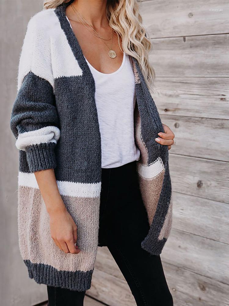

Women's Knits Fitshinling Patchwork Vintage Cardigan Sweater Women Knitting Clothing Winter Coat Female Fashion Slim Knitted Overcoat 2023, Wine red