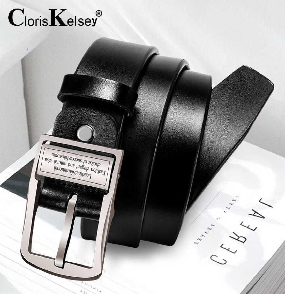 

Whole fashion simple belt leisure pin buckle belt reversible belt solid color for men and women1792097, Black