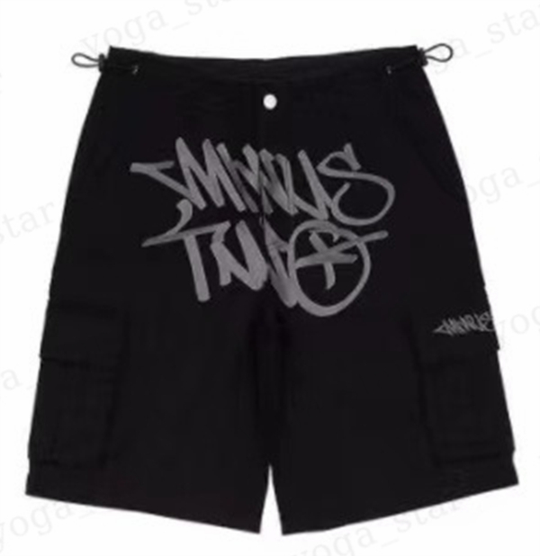 

Minus Two Men's Shorts Y2k Cargos Summer Men Streetwear Casual Wide Leg Cargo Pants Hip Hop Track Clothes High Street Fashion O69b, 10