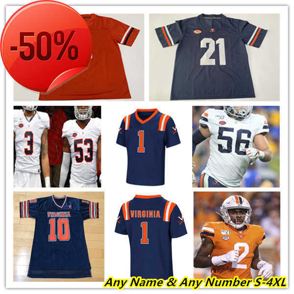 

Ncaa College Virginia Cavalier UVA Football Jerseys Brennan Armstrong Nick Jackson Keytaon Thompson Perris Jones Lavel Davis Jr. Dontayvion Wicks Xavier Brown, Men white with 150th