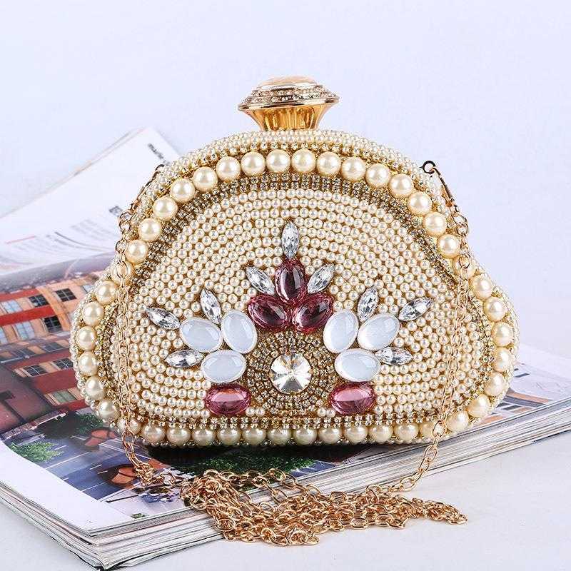 

Rhinestone Evening Bag Gem Dress Clutch Banquet Wholesale Lais Craft, Large order customization