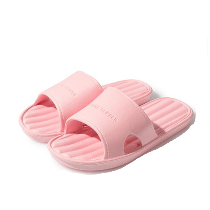 

New Slippers Women Summer Beach Sandals Bathroom Home Non slip EVA Floor Flat Shoes black pink Outdoor shoes