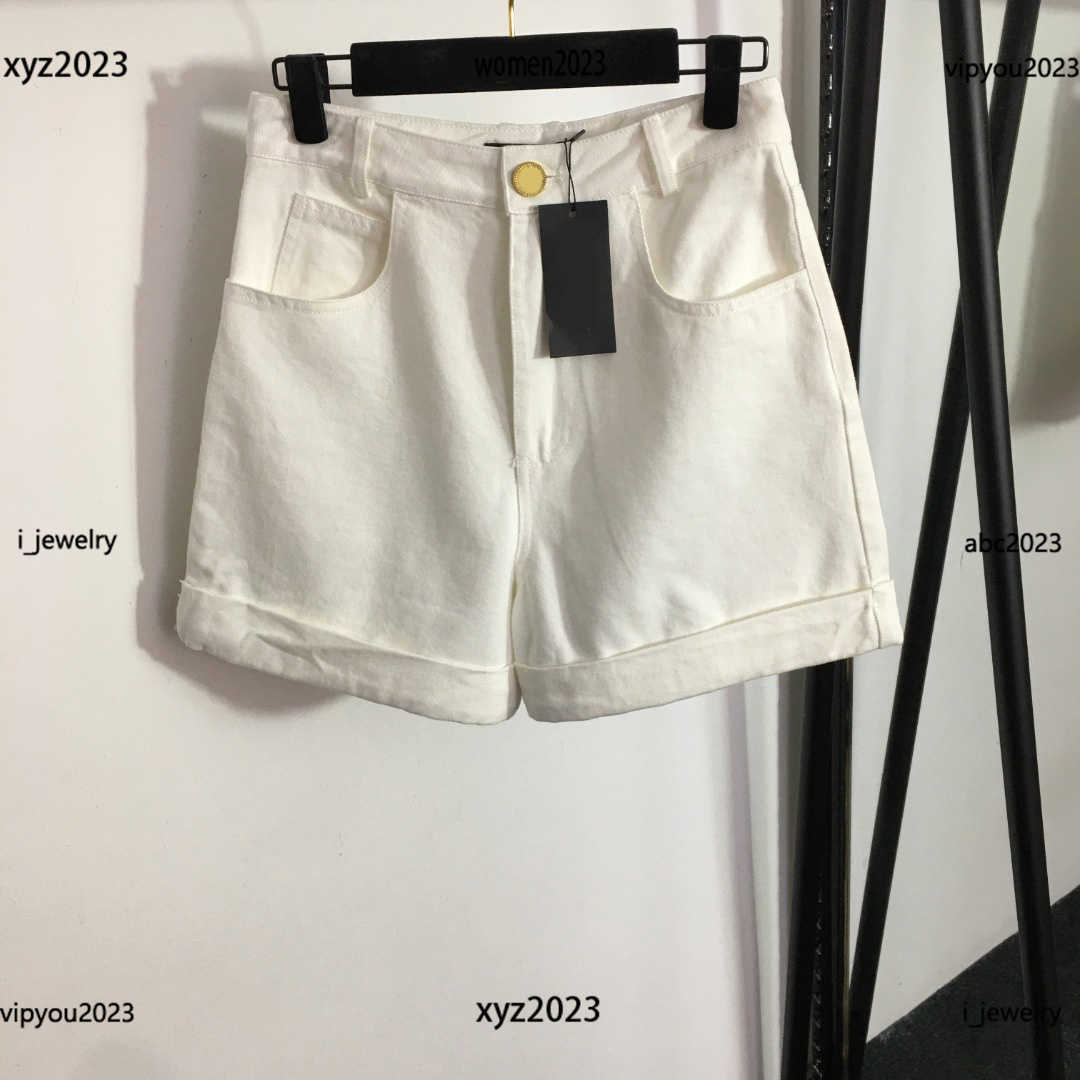 

designer women shorts Fashion Trouser hem curling design casual shorts Waist bottoms New Arrivals #Multiple product, #1