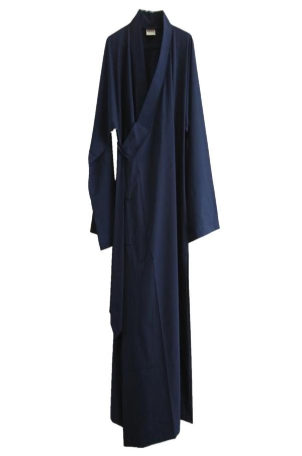 

high quality blackblue taoist robe wudang Taoism uniforms Tai chi clothing dobok suits martial arts gown4533615, Black
