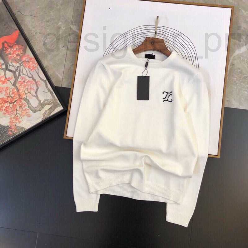 

Men's Sweaters Designer Winter Pullover Knitwear Men Women Wool Sweater 3d Embroidery Round Neck Long Sleeve Tshirt Warm Sweatshirt 3xl hoodie LI3B, White